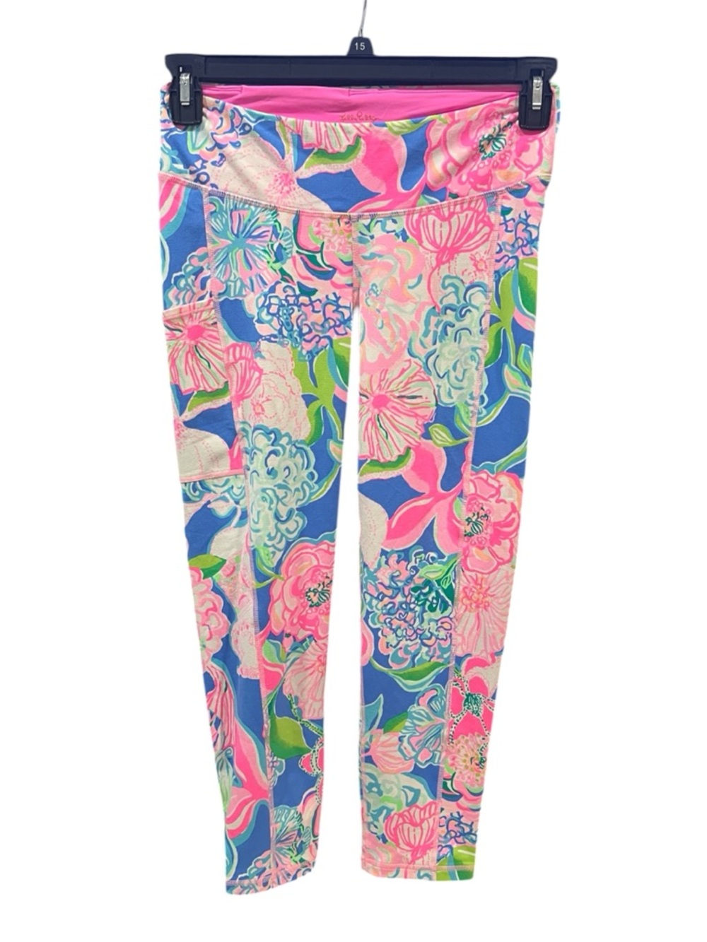 Lilly Pulitzer UPF 50 Luxletic 24โ Weekender Midi Leggings Size Medium